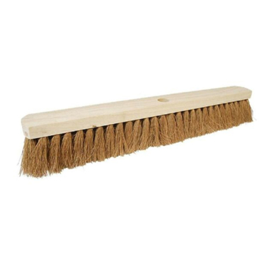 Soft Bristle Wooden Brush Head (60cm / 24") - Each