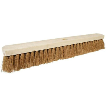 Soft Bristle Wooden Brush Head (90cm / 36") - Each