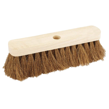 Stiff Bristle Wooden Brush Head (30cm / 12")