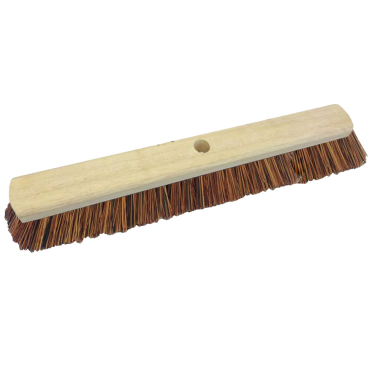 Stiff Bristle Wooden Brush Head (60cm / 24")