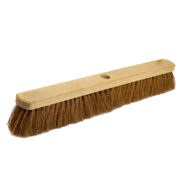 Stiff Bristle Wooden Brush Head (90cm / 36")