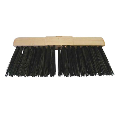 Stiff PVC Bristle Yard Brush Head (33cm / 13")