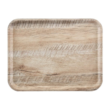 Cambro Madeira Laminate Canteen Tray (Light Oak) - Each