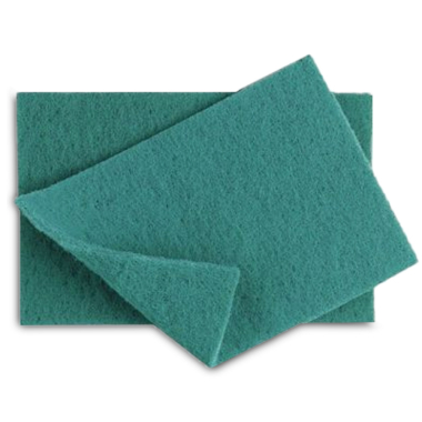 Vileda Professional S2 Super Scourer Green Hand Pads - Case of 50