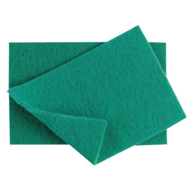 Heavy Duty Green Scouring Hand Pads - Case of 50