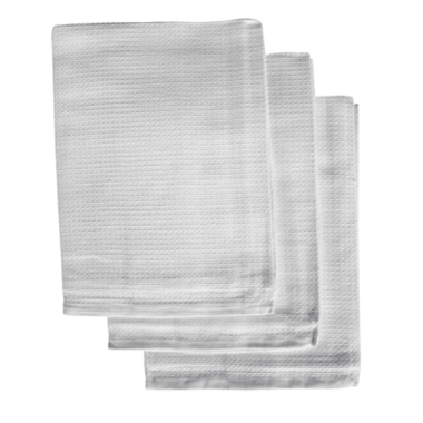 White Honeycomb Tea Towels (20" x 32") - Case of 10