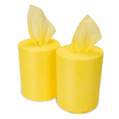 Yellow Jay Cleaning Cloth Rolls - Pack of 2