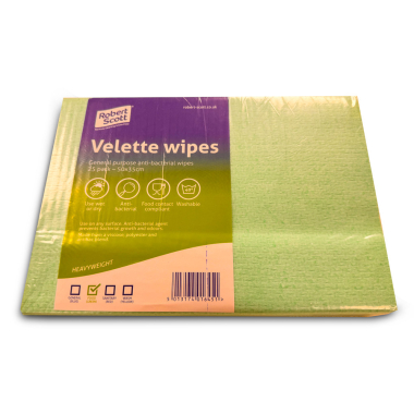 Green Anti-Bacterial System Plus Cleaning Cloths - Case of 6 x 25