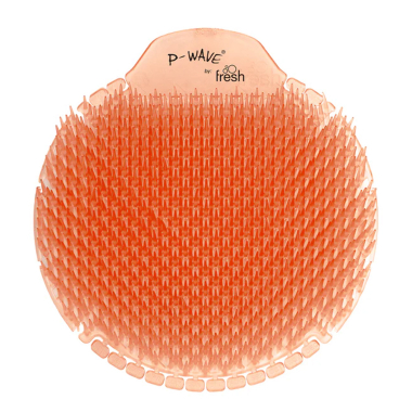 P-Wave Slant6 Mango (Orange) Urinal Screens - Pack of 10