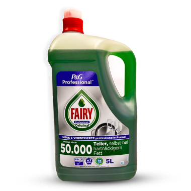 Original Fairy Washing Up Liquid - 5ltr