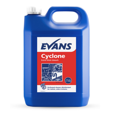 Evans Vanodine Cyclone Extra Thick Bleach - 5ltr