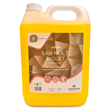 Lufra San Multi Violet Daily Cleaner & Disinfectant - 5ltr