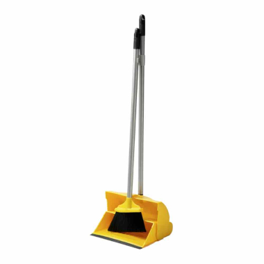Yellow Lobby Dustpan & Brush Set (10")