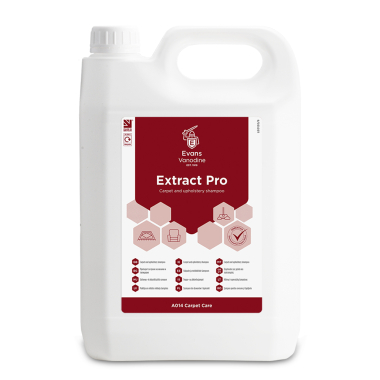 Evans Vanodine Extract Pro Carpet & Upholstery Shampoo - 5ltr