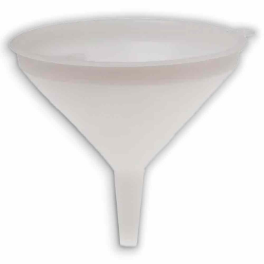 Graduated Clear Plastic Funnel (18cm / 7") - Each