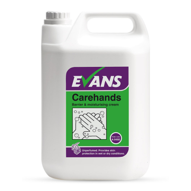 Evans Vanodine Carehands Barrier & Moisturising Cream - 5ltr
