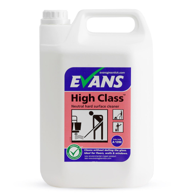Evans Vanodine High Class Neutral Hard Surface Cleaner - 5ltr