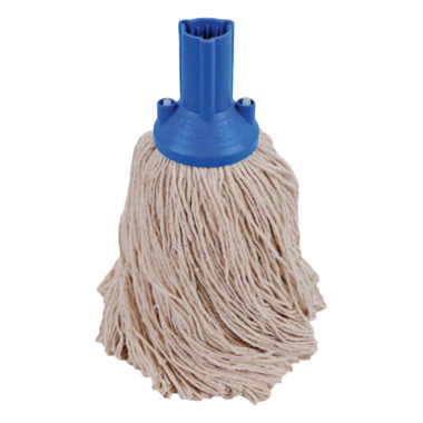 Blue Exel Socket Polyester Yarn Mop Head (200g) - Each