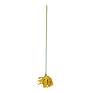 Yellow Addis Cloth Mop & Handle - Each