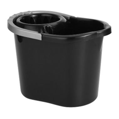 Vikan Black Mop Bucket and Wringer 12ltr - Each