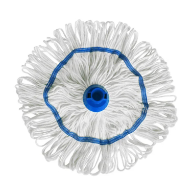 Blue Optima Hygiene Socket Mop Head (250g) - Each