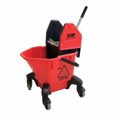 Red Kentucky Mop Bucket & Wringer - 20ltr - Each