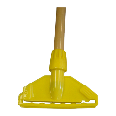 Yellow Aluminium Kentucky Mop Handle (1500mm / 59") - Each