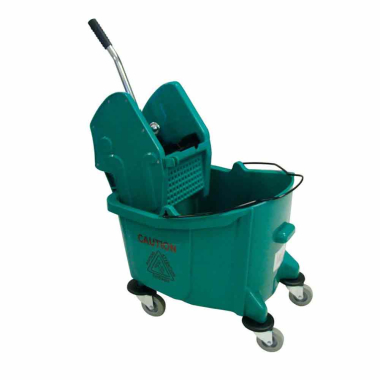 Green Big Mouth Kentucky Mop Bucket & Wringer - 31ltr - Each