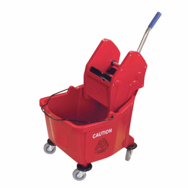 Red Big Mouth Kentucky Mop Bucket & Wringer - 31ltr - Each
