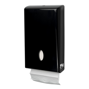 Fig Black Compact Hand Towel Dispenser - Each