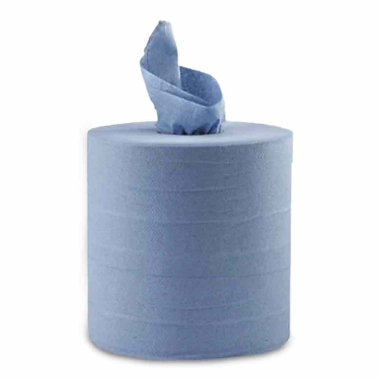 Value Blue 150m 2ply Centrefeed Rolls - Case of 6