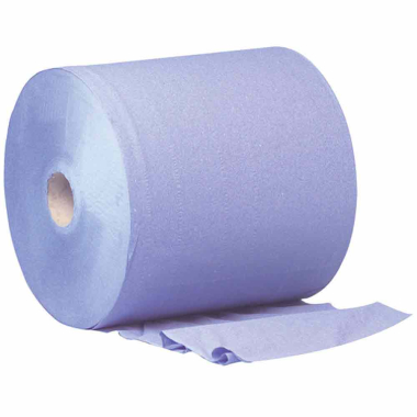 Blue 2ply 360m Wiper Roll (1000 sheet) - Case of 2