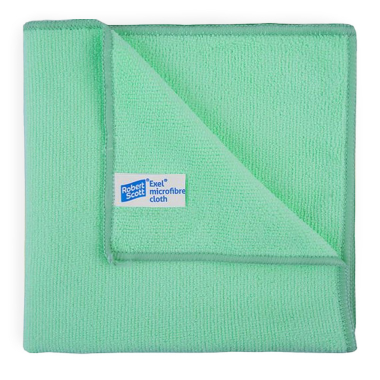 Green Exel 40x40 Microfibre Cloth - Each