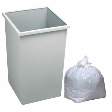 Light Duty Square Office Bin Liners - Pack of 100