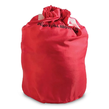 Red Safe-Knot Laundry Collection Bag - Each