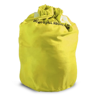 Yellow Safe-Knot Laundry Collection Bag - Each