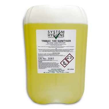 System Hygiene Tribac 100 Hard Surface Sanitiser - 20ltr