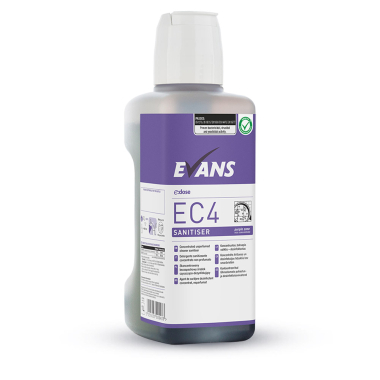 Evans Vanodine EC4 (Purple Zone) Multi Surface Cleaner & Sanitiser - 1ltr