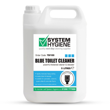 System Hygiene Blue Thickened Toilet Cleaner - 5ltr