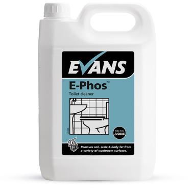 Evans Vanodine E-Phos Perfumed Cleaner Sanitiser - 5ltr
