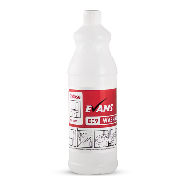 Evans Vanodine EC9 (Red Zone) Empty Washroom Toilet Cleaner Bottle