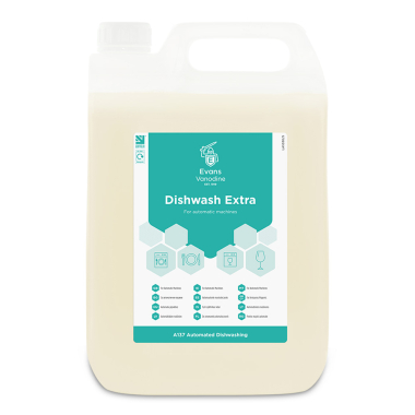 Evans Vanodine Dishwash Detergent Extra - 5ltr