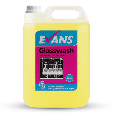 Evans Vanodine Glasswash Detergent - 5ltr