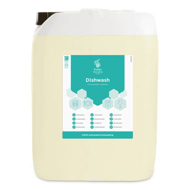 Evans Vanodine Auto Dosing Dishwash Detergent - 20ltr