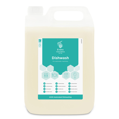 Evans Vanodine Auto Dosing Dishwash Detergent - 5ltr