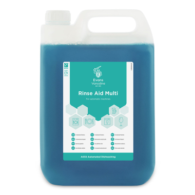 Evans Vandine Rinse Aid Multi - 5ltr