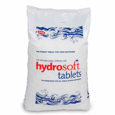Hydrosoft Water Softener Dishwasher Salt Tablets - 25kg