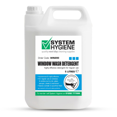 System Hygiene Window Wash Detergent - 5ltr