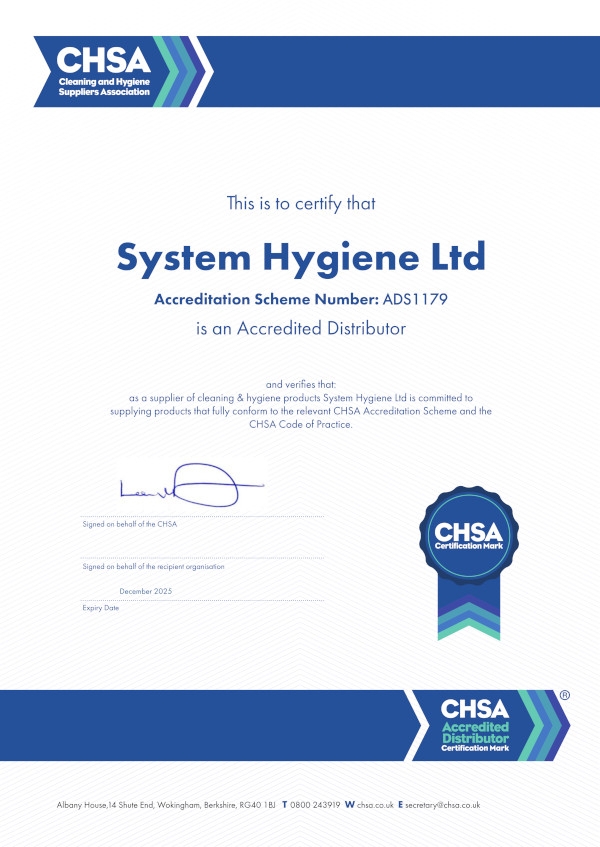 CHSA Certificate CHSA Certificate