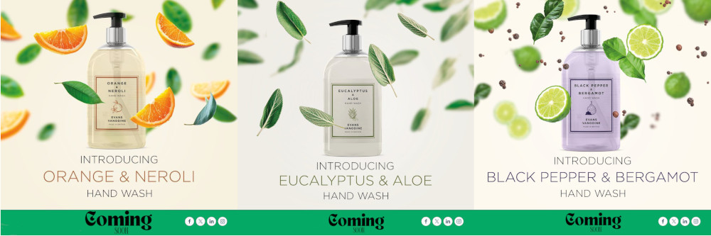 New Evans Vanodine Hand Washes New Evans Vanodine Hand Washes